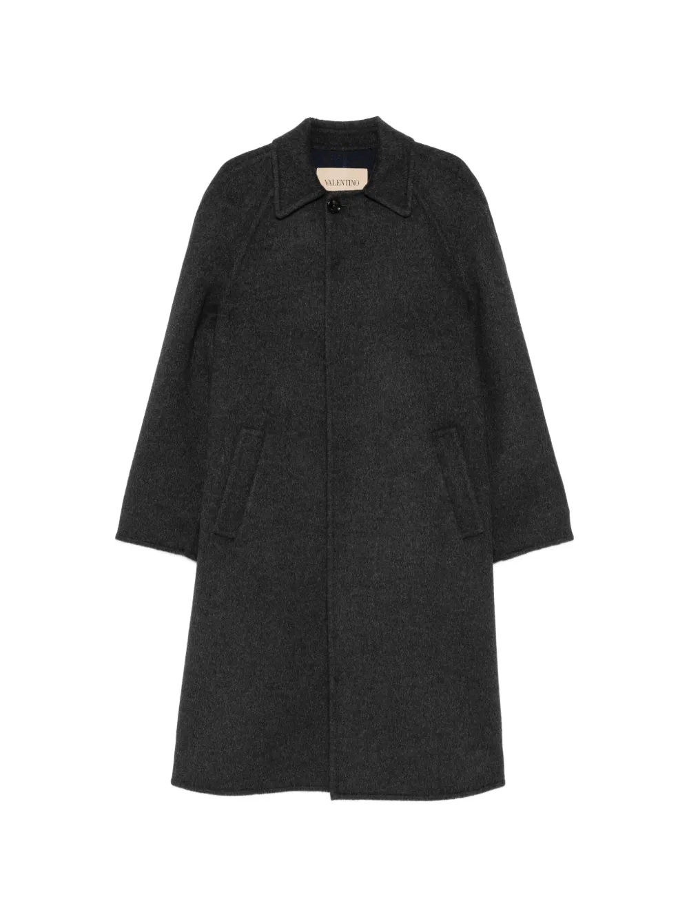 Valentino Garavani single-breasted coat - Grigio