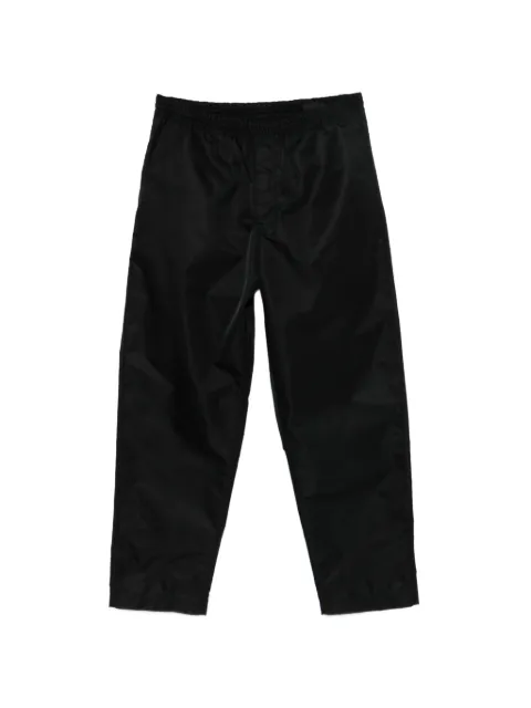 Prada elasticated-waistband straight-leg trousers