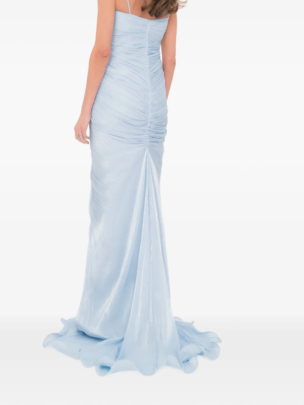 Ana Radu Bloom jurk Blauw
