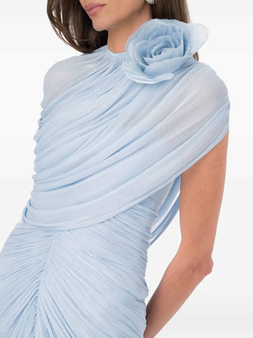 Ana Radu Seraphine jurk Blauw