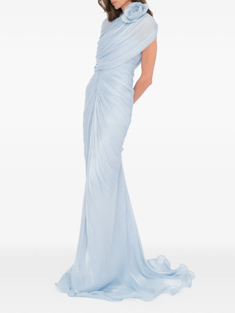 Ana Radu Seraphine jurk Blauw