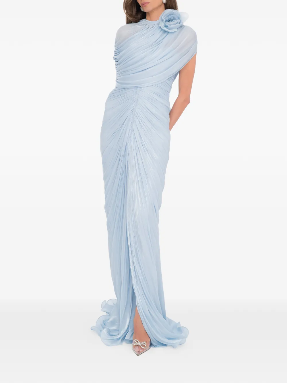 Ana Radu Seraphine jurk Blauw