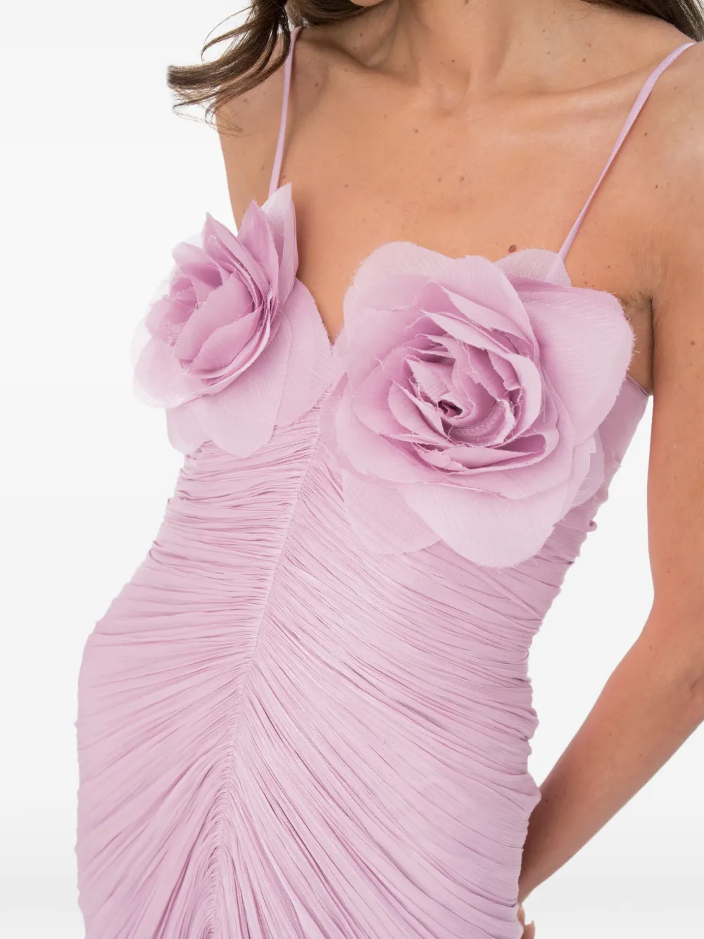 Ana Radu Rose Whisper jurk Roze