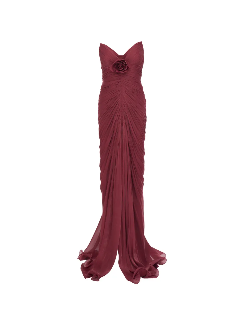 Ana Radu Crimson Rose dress - Rosso