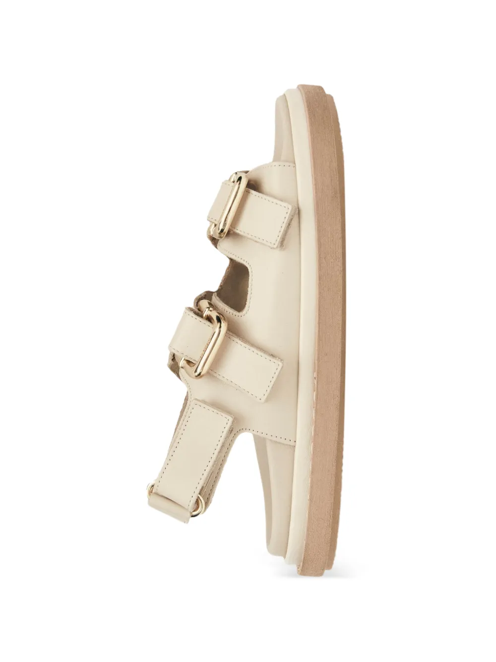 ALOHAS Harper sandalen met gesp Beige