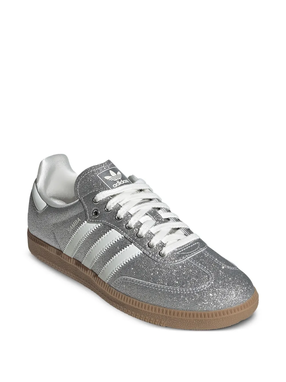 adidas Samba OG gestreepte sneakers Zilver