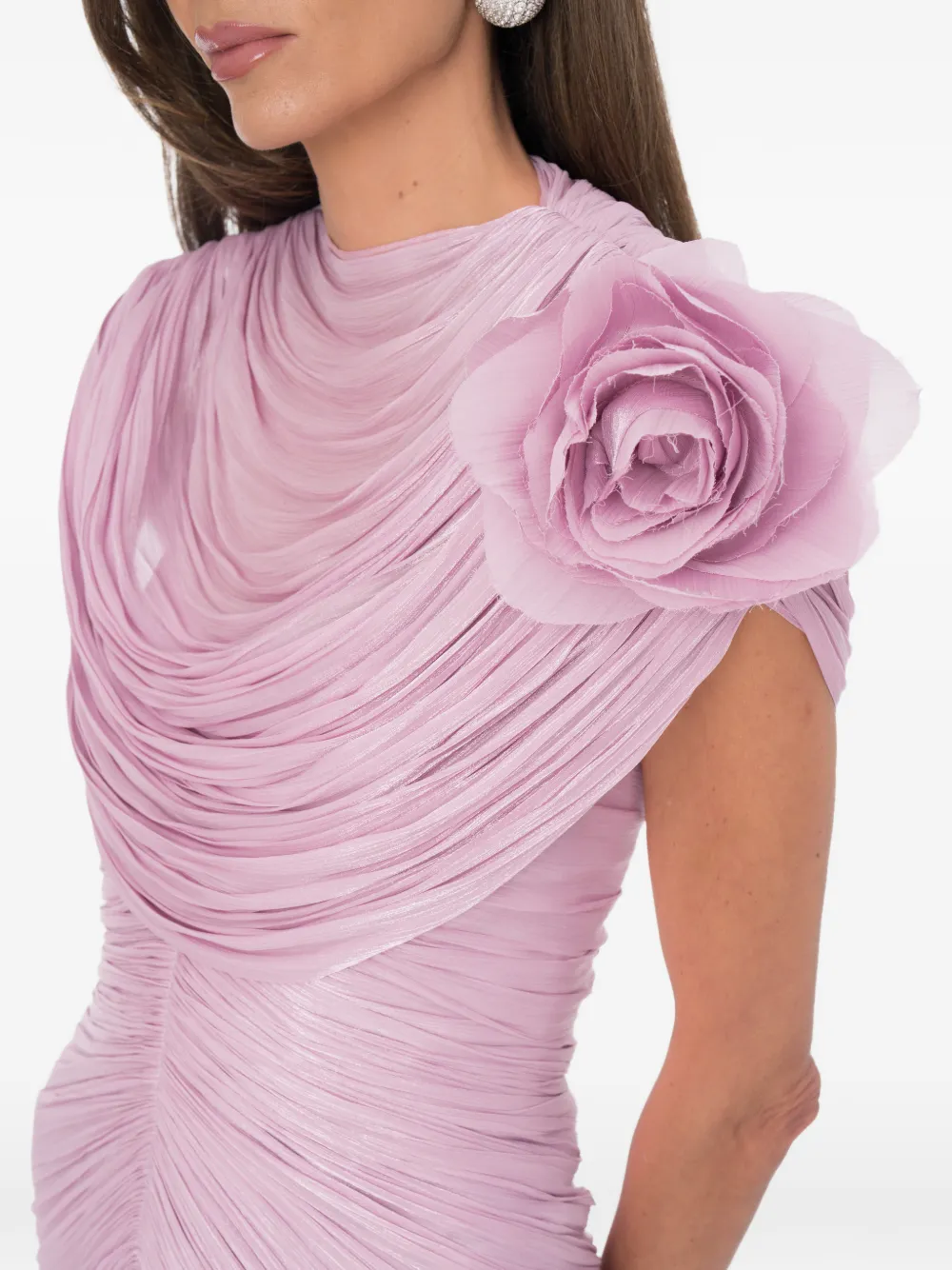 Ana Radu Seraphine jurk Roze