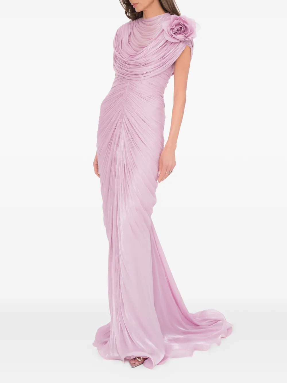 Ana Radu Seraphine jurk Roze