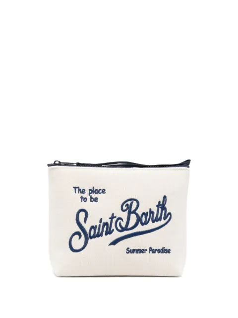 MC2 Saint Barth Aline embroidered clutch bag