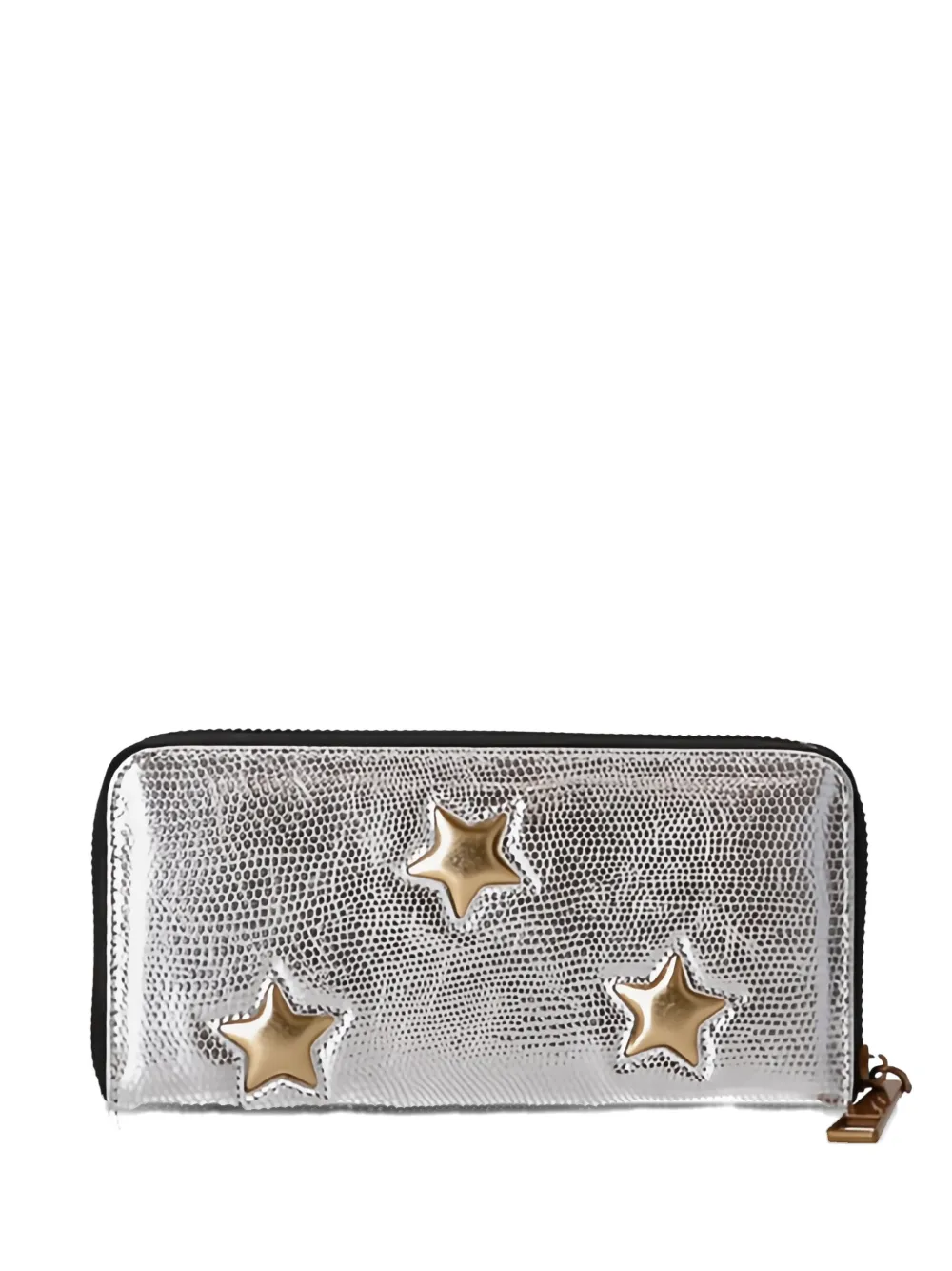 Kurt Geiger Kensington star-detail zip wallet - Grigio