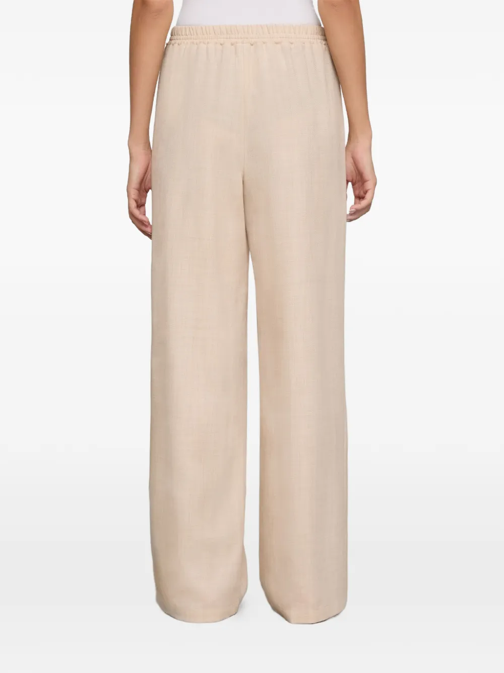  Lafayette 148 Drawstring Trousers - Neutrals 