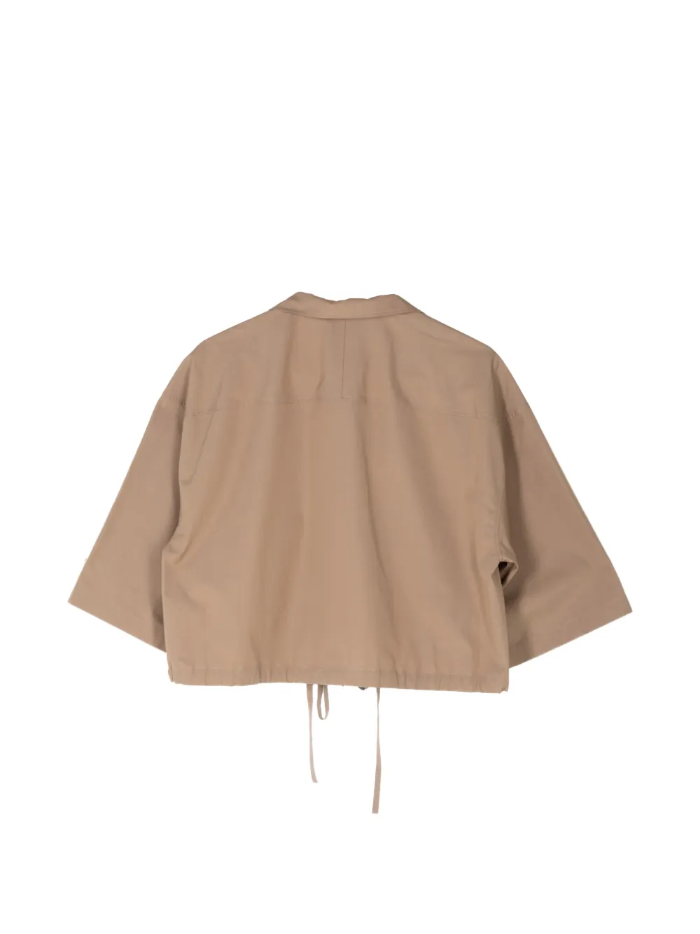  Lafayette 148 Oversized Short-sleeve Jacket - Neutrals 