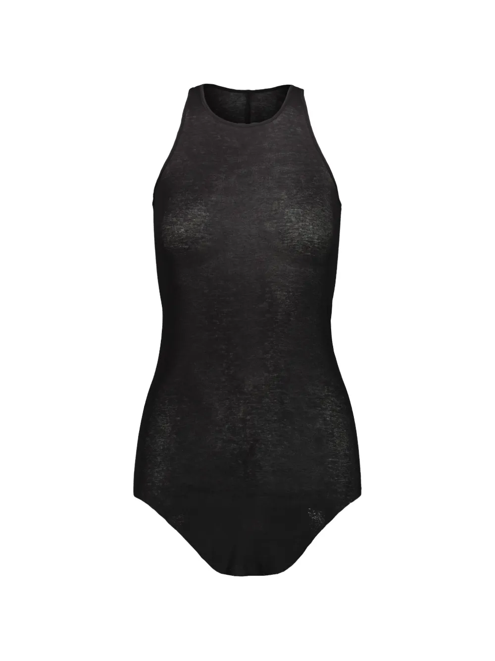 Rick Owens sleeveless tank top - Schwarz