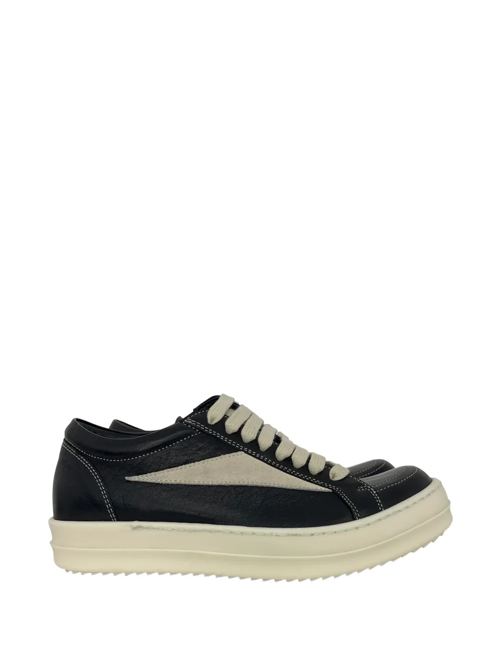 Rick Owens lace-up sneakers Zwart