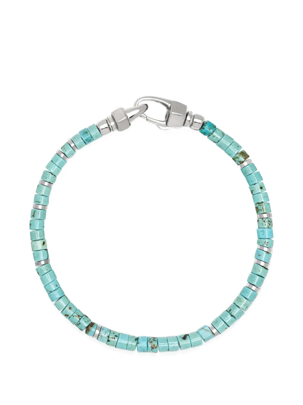 Nialaya Jewelry heishi bracelet - Argento