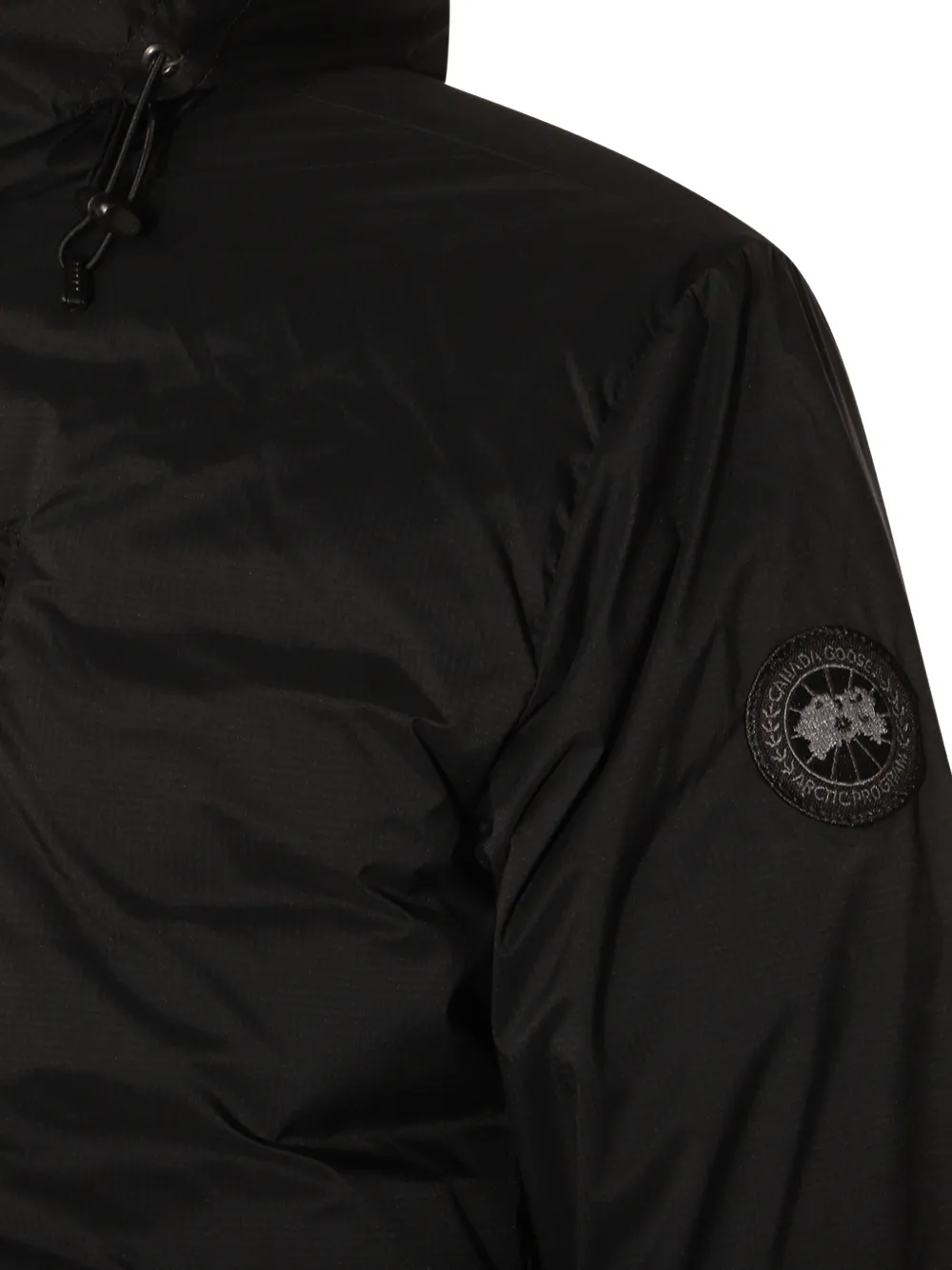  Canada Goose Padded Zip-up Jacket - Black 
