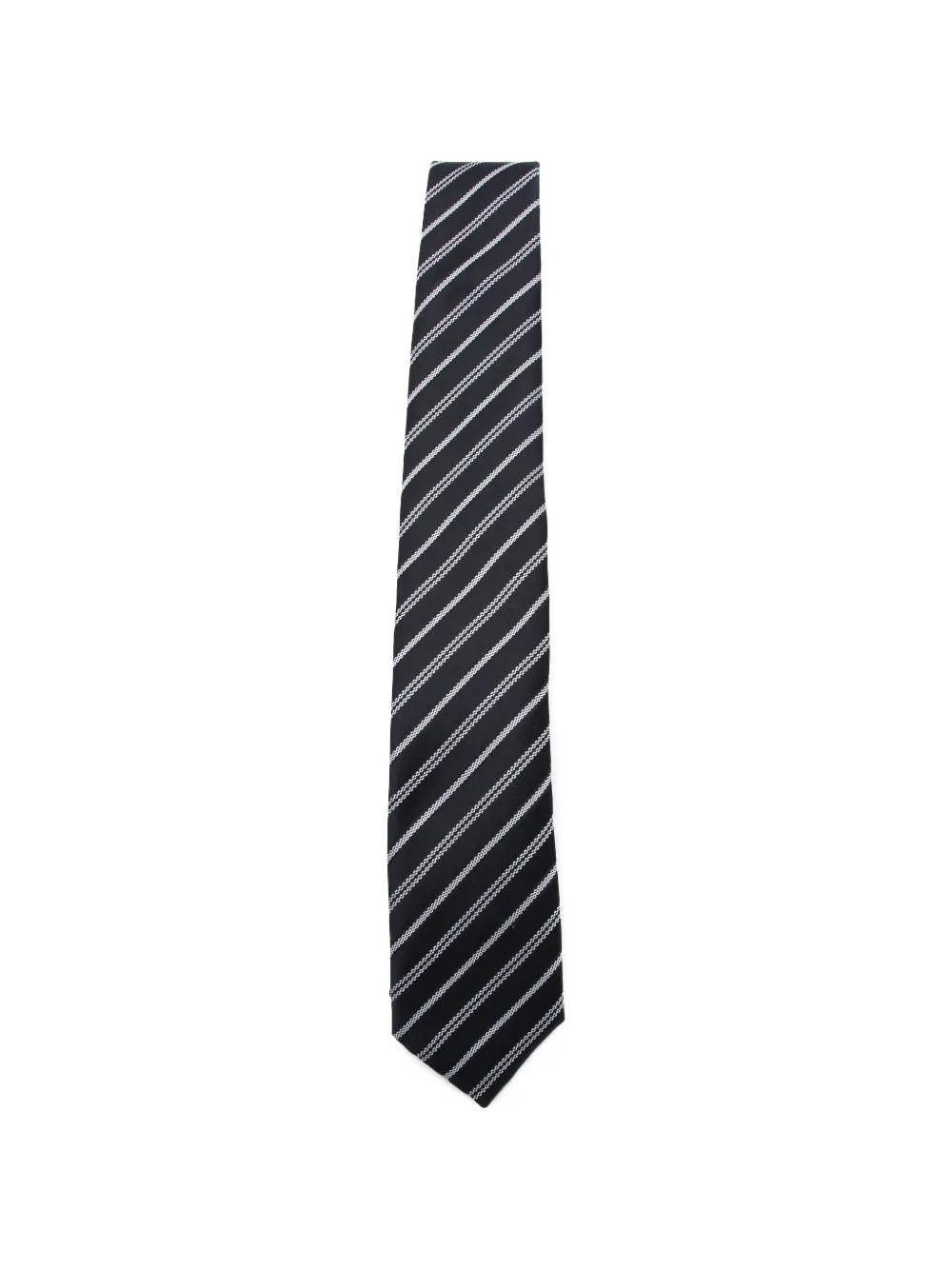 Canali striped tie - Nero