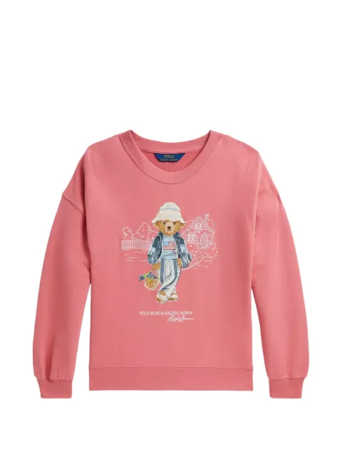 POLO RALPH LAUREN KIDS Polo Bear Terry sweatshirt