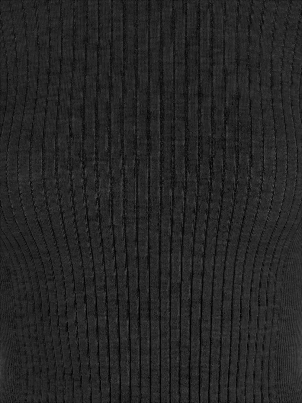  Sa Su Phi Long-sleeved Ribbed T-shirt - Black 