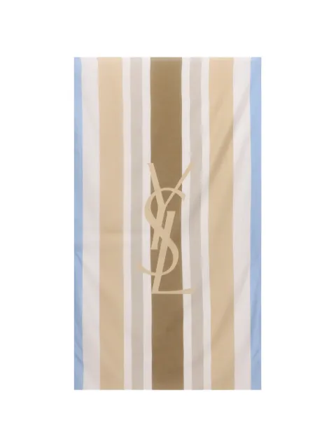 Saint Laurent YSL striped scarf