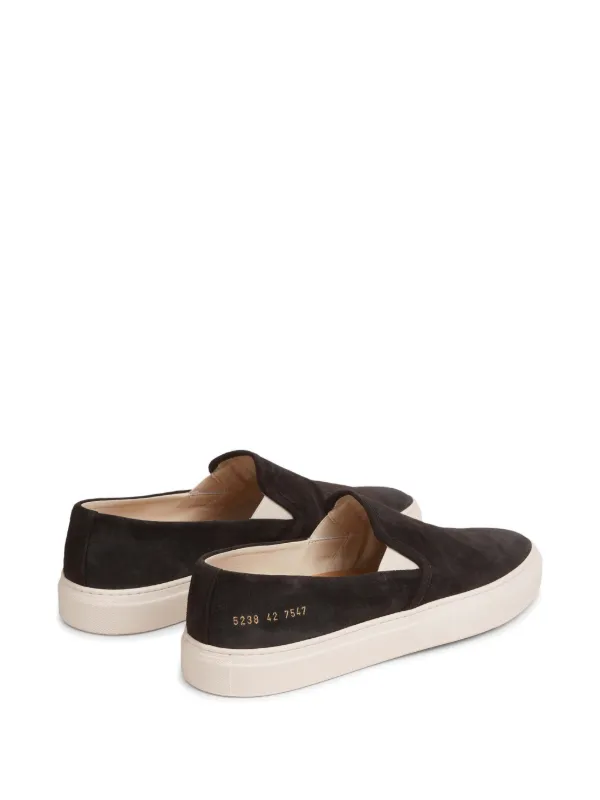 Common Projects スエード スリッポン スニーカー | ブラック 