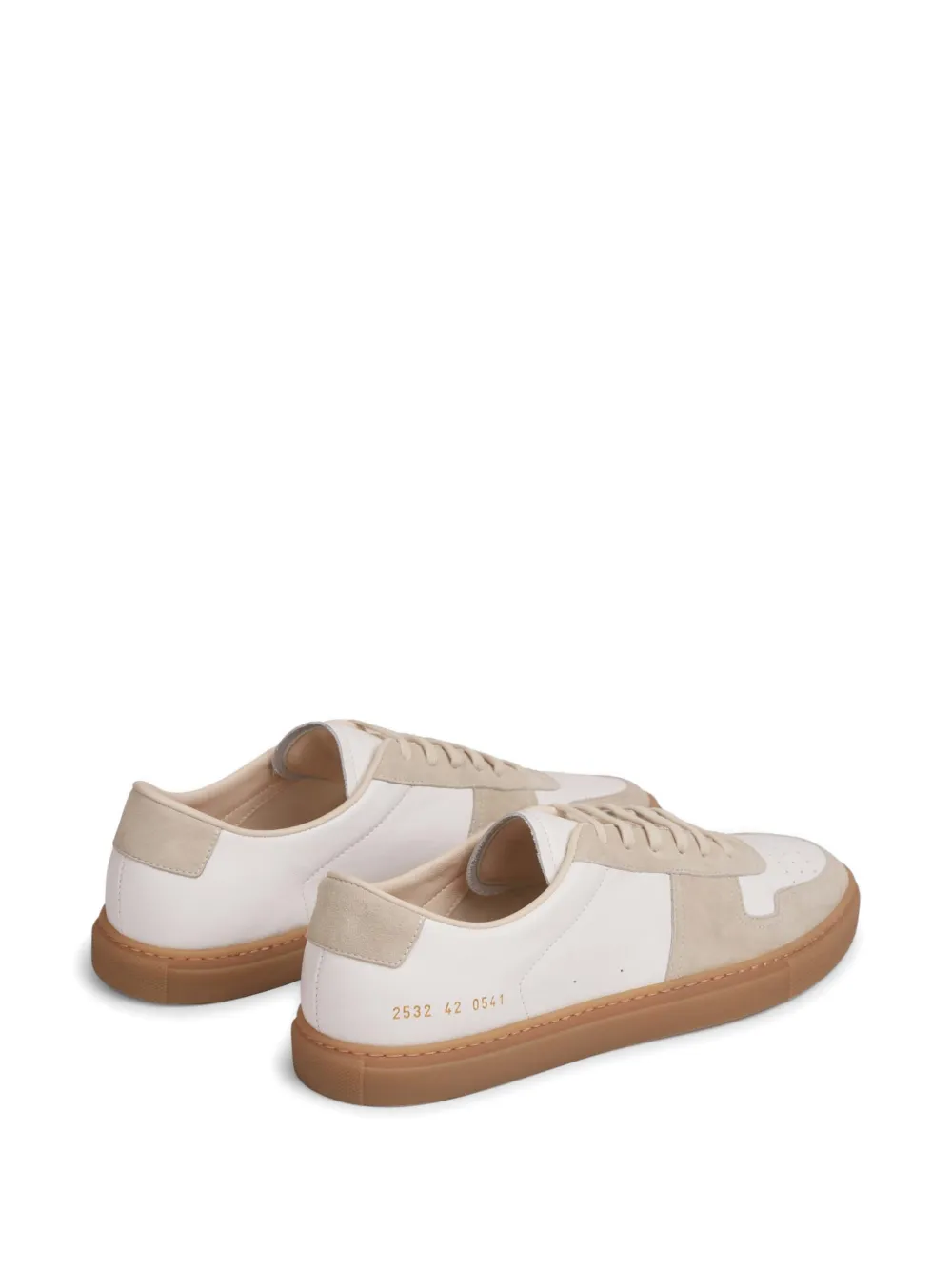 Common Projects Bball panelled sneakers Wit