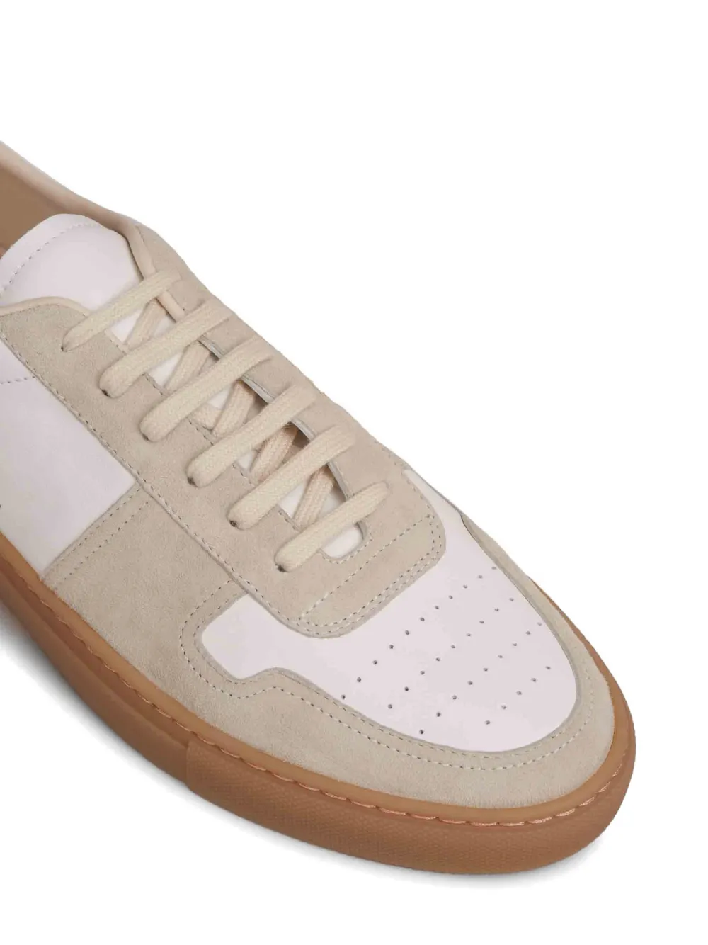 Common Projects Bball panelled sneakers Wit