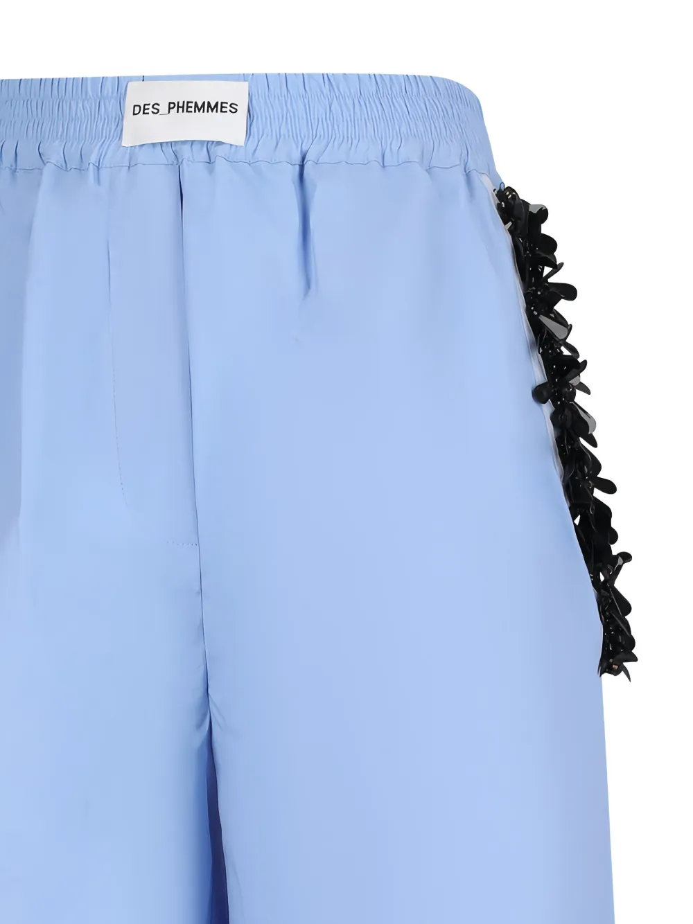  Des Phemmes Fringed Trousers - Blue 