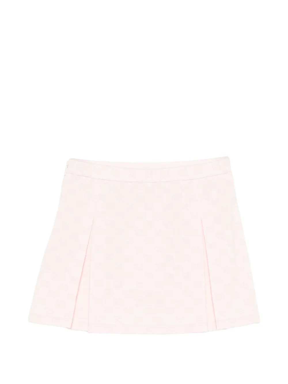 Gucci Kids Monogram Pleat Skirt - Pink 