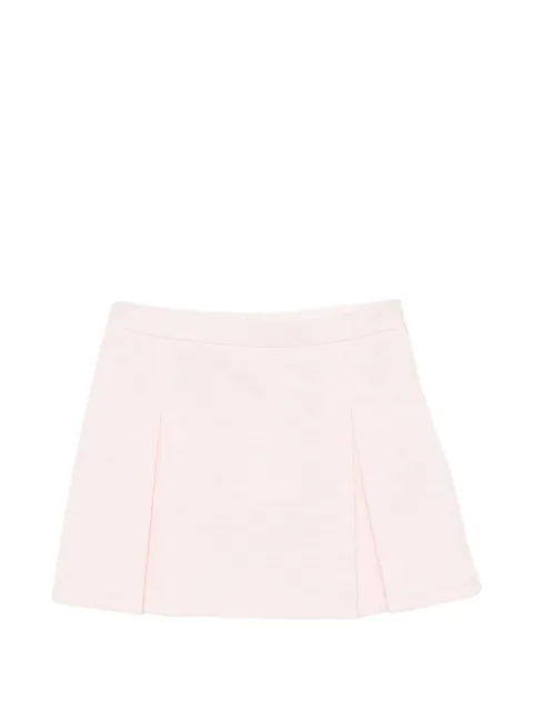 Gucci Kids falda plisada con motivo GG