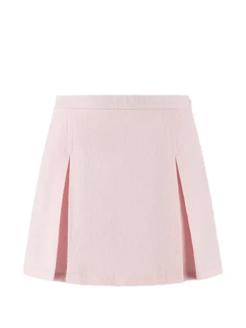 Gucci Kids falda plisada con motivo GG