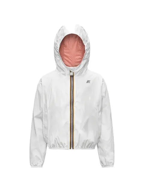 K Way Kids hooded zip-up jacket