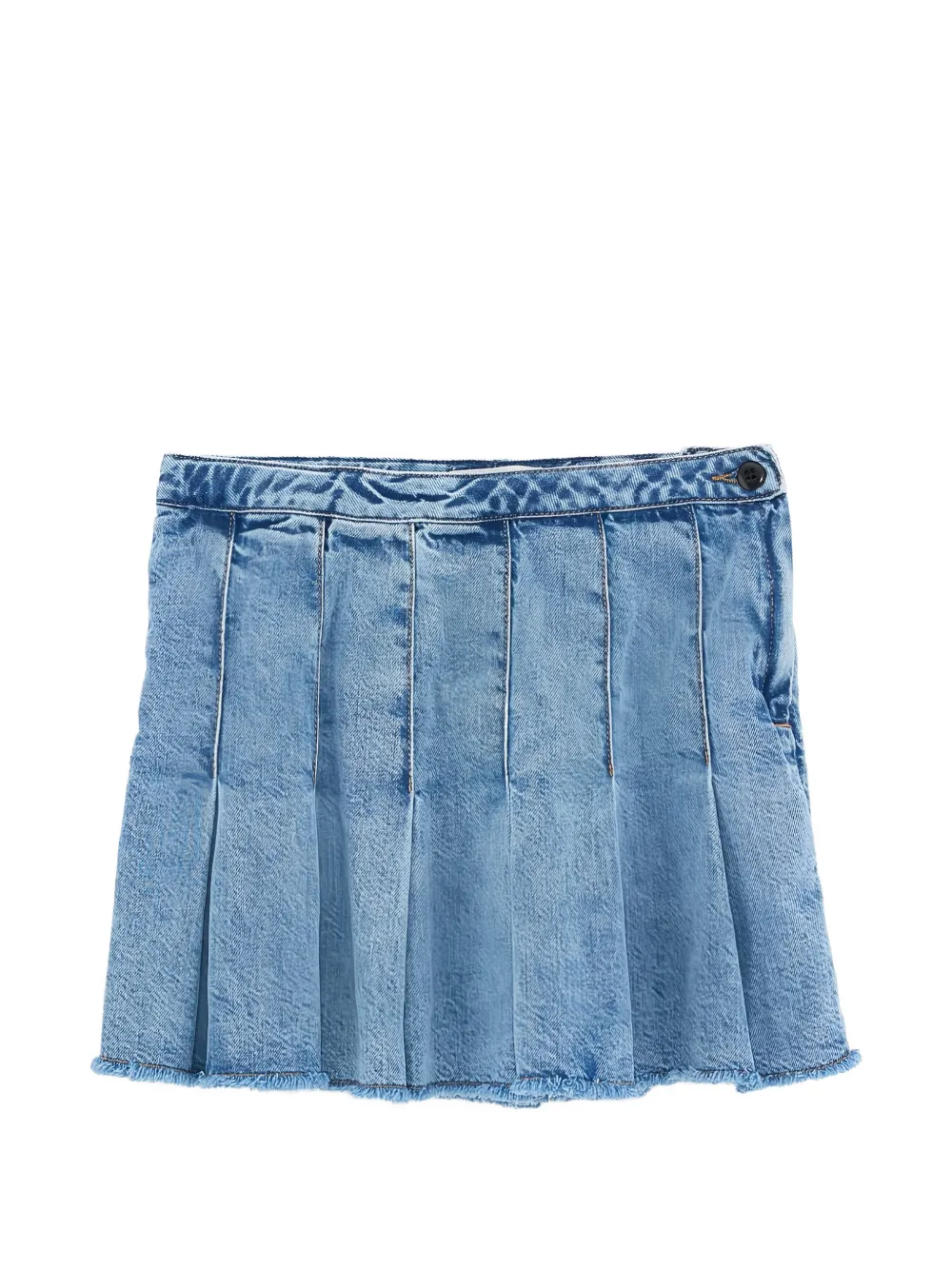 Bellerose Kids Paraph pleated-design skirt - Blu