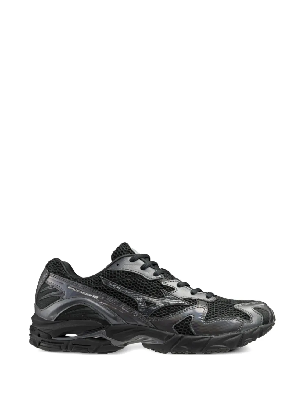 Mizuno Wave Rider 10 lace-up sneakers - Nero