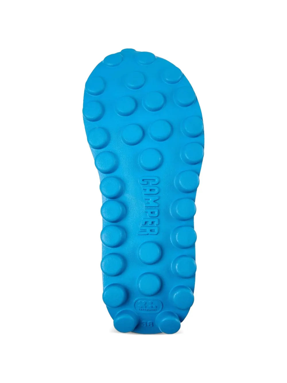 Camper x SUNNEI lace-up striped sneakers Groen