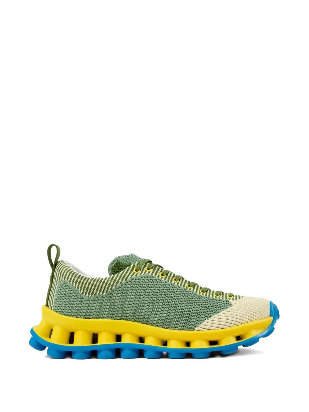 Camper x SUNNEI lace-up striped sneakers Groen