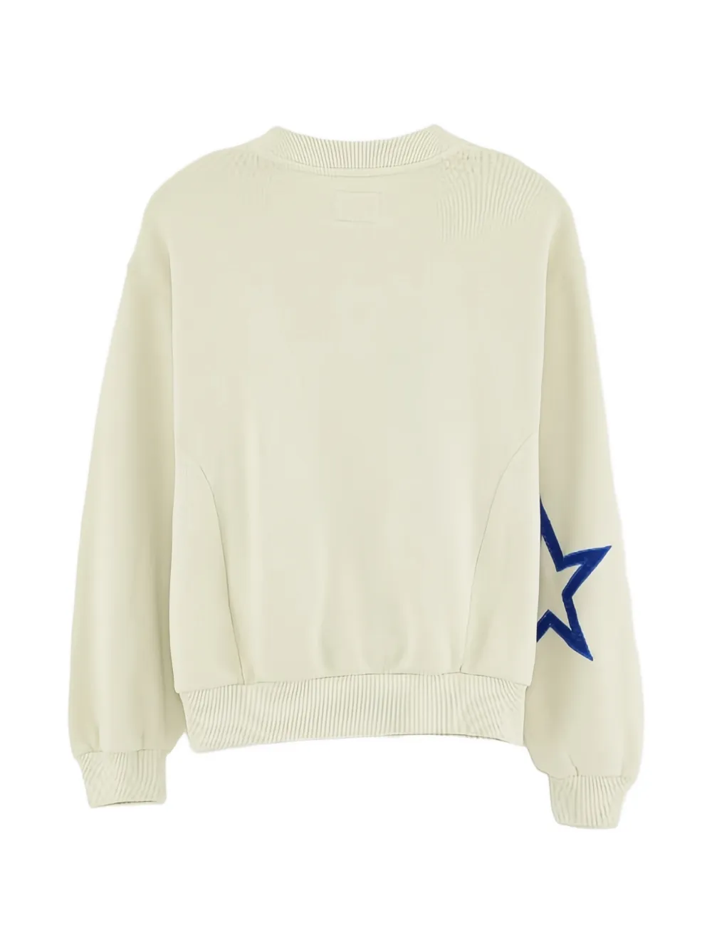 Bellerose Kids Fadopo sweater met sterdetail Beige