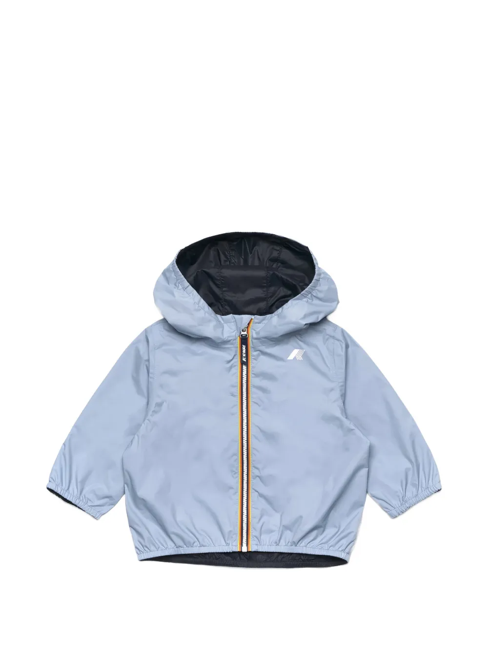 K Way Kids Jake Plus omkeerbaar jack met capuchon Blauw