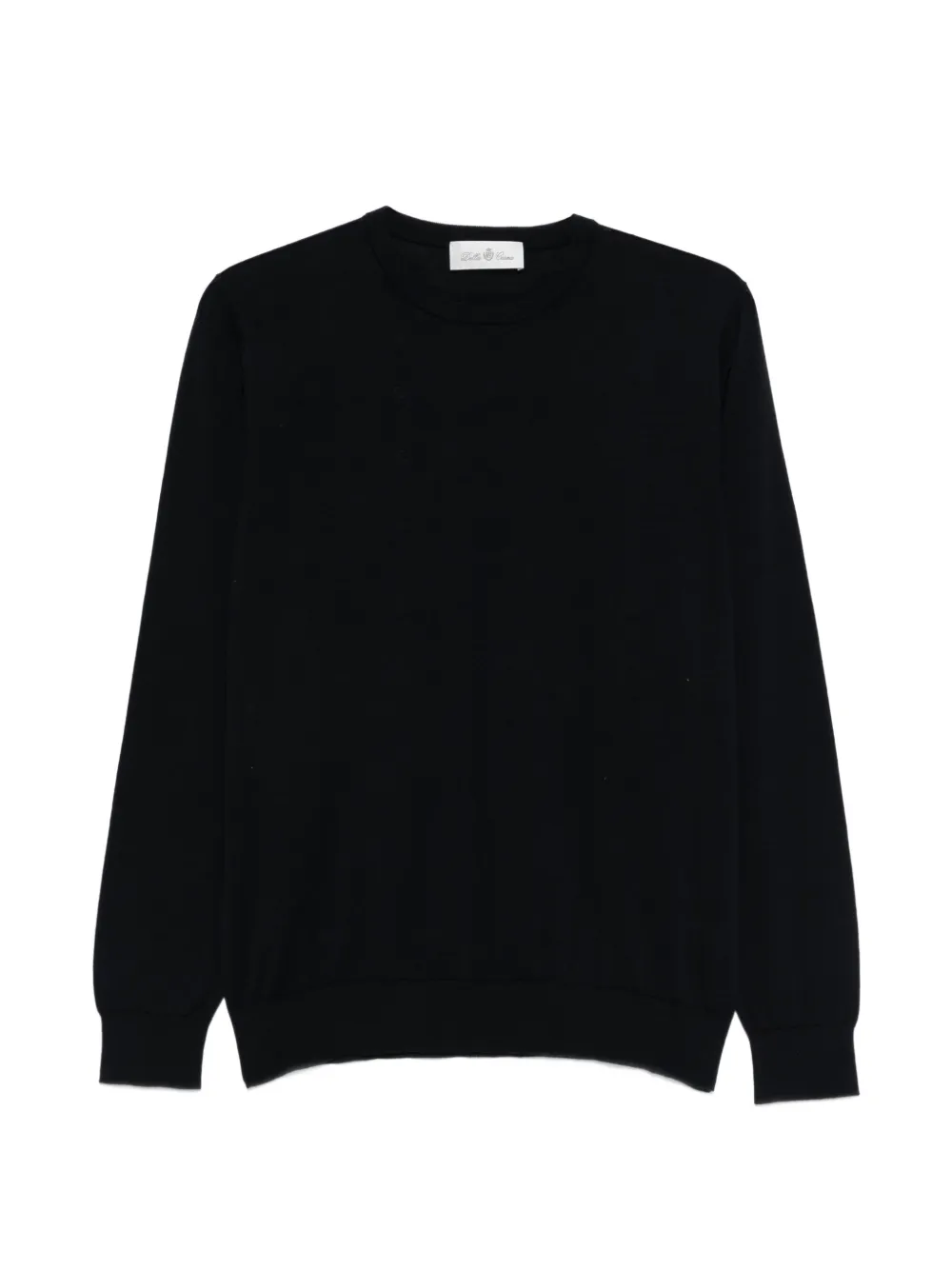 Della Ciana long-sleeve crew neck sweater - Blau