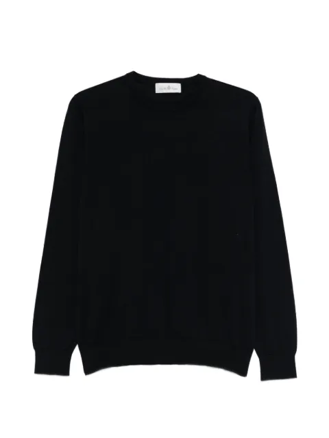 Della Ciana long-sleeve crew neck sweater