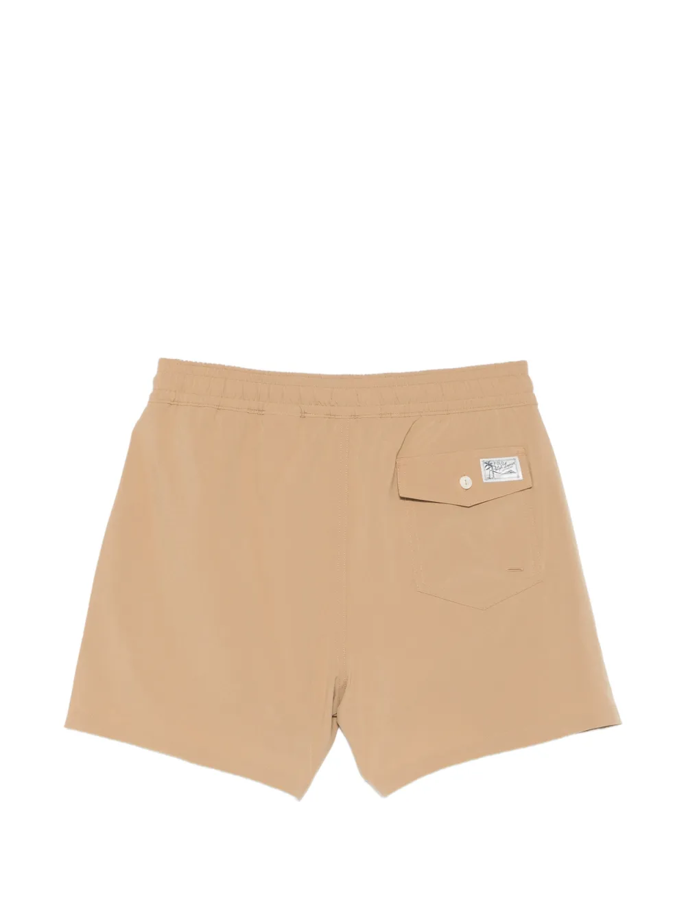  Polo Ralph Lauren Drawstring Logo Swim Shorts - Neutrals 