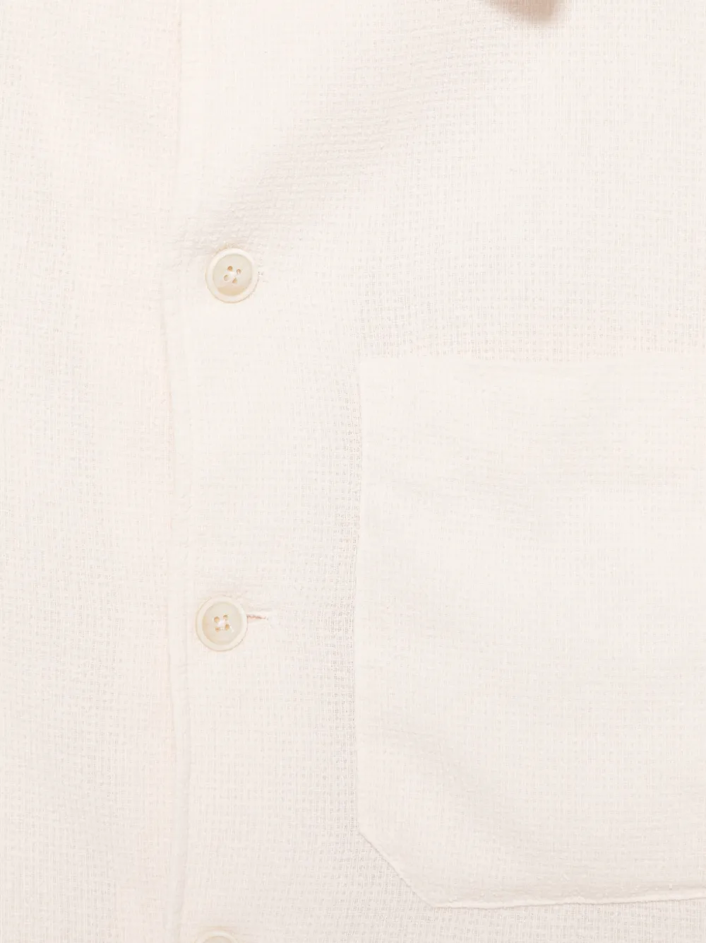 Barena Shirtjack met zak en knopen Beige