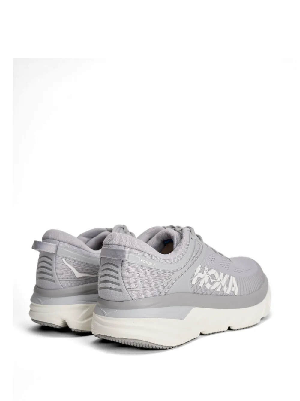 HOKA Bondi 9 sneakers met logodetail Grijs