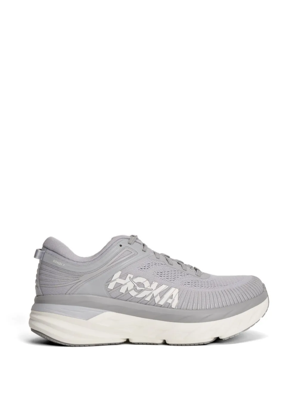 HOKA Bondi 9 sneakers met logodetail Grijs