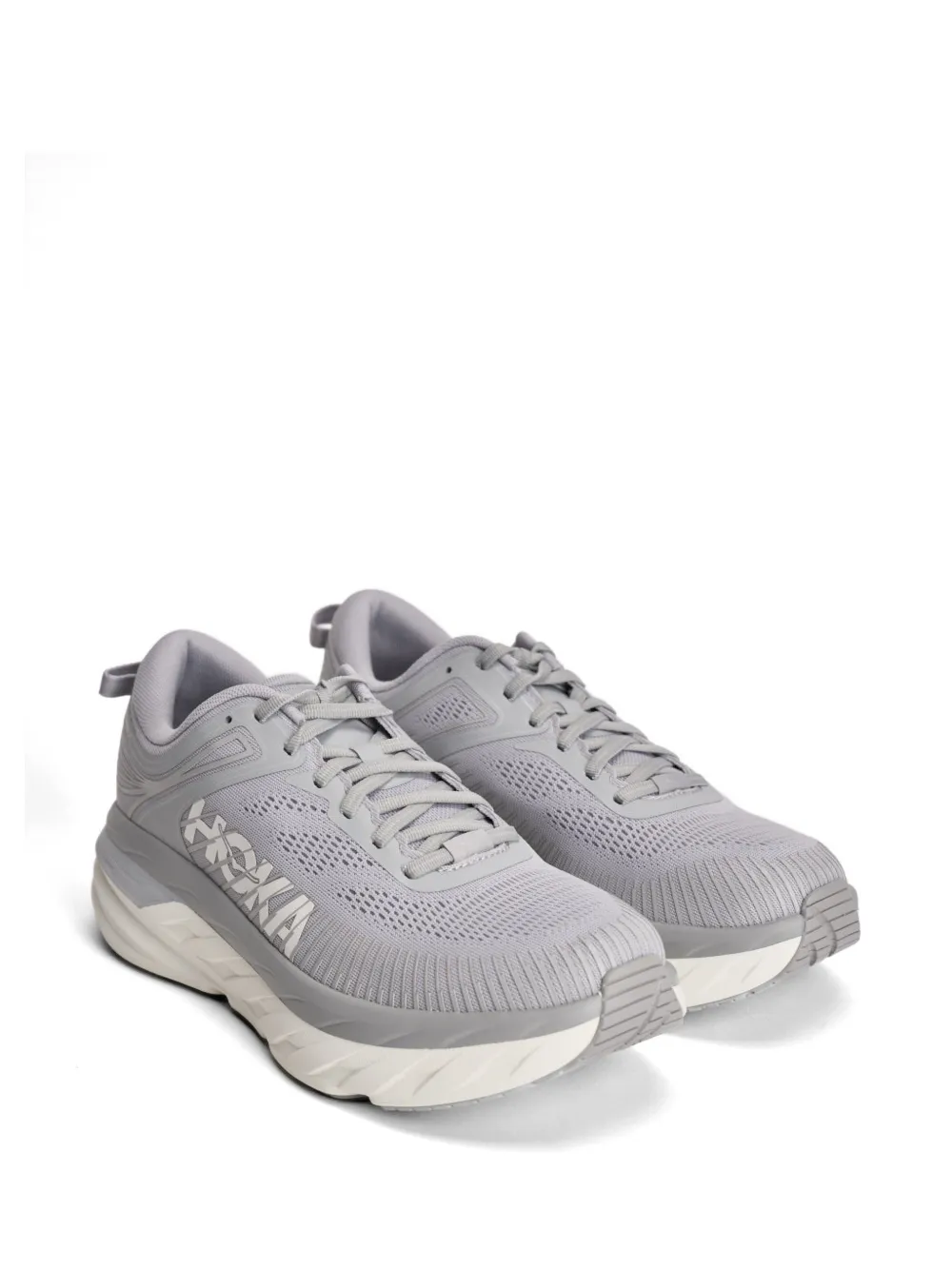 HOKA Bondi 9 sneakers met logodetail Grijs