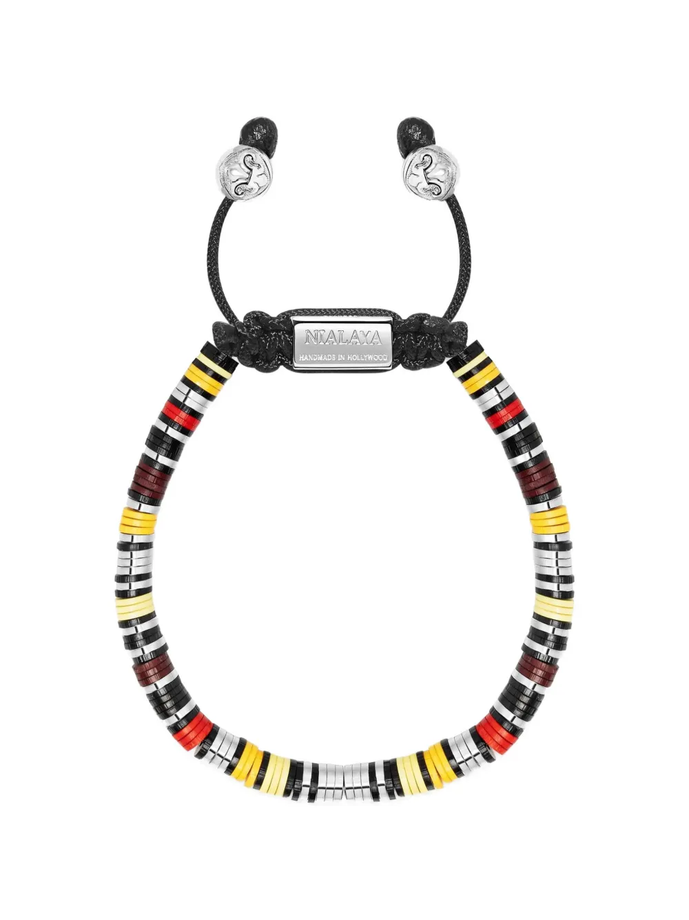 Nialaya Jewelry beaded bracelet - Argento