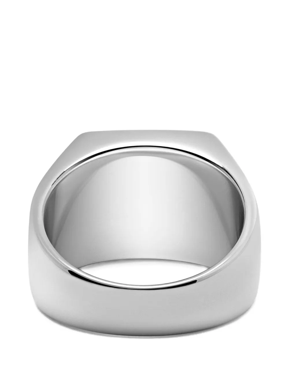 Green Zircon Signet Ring