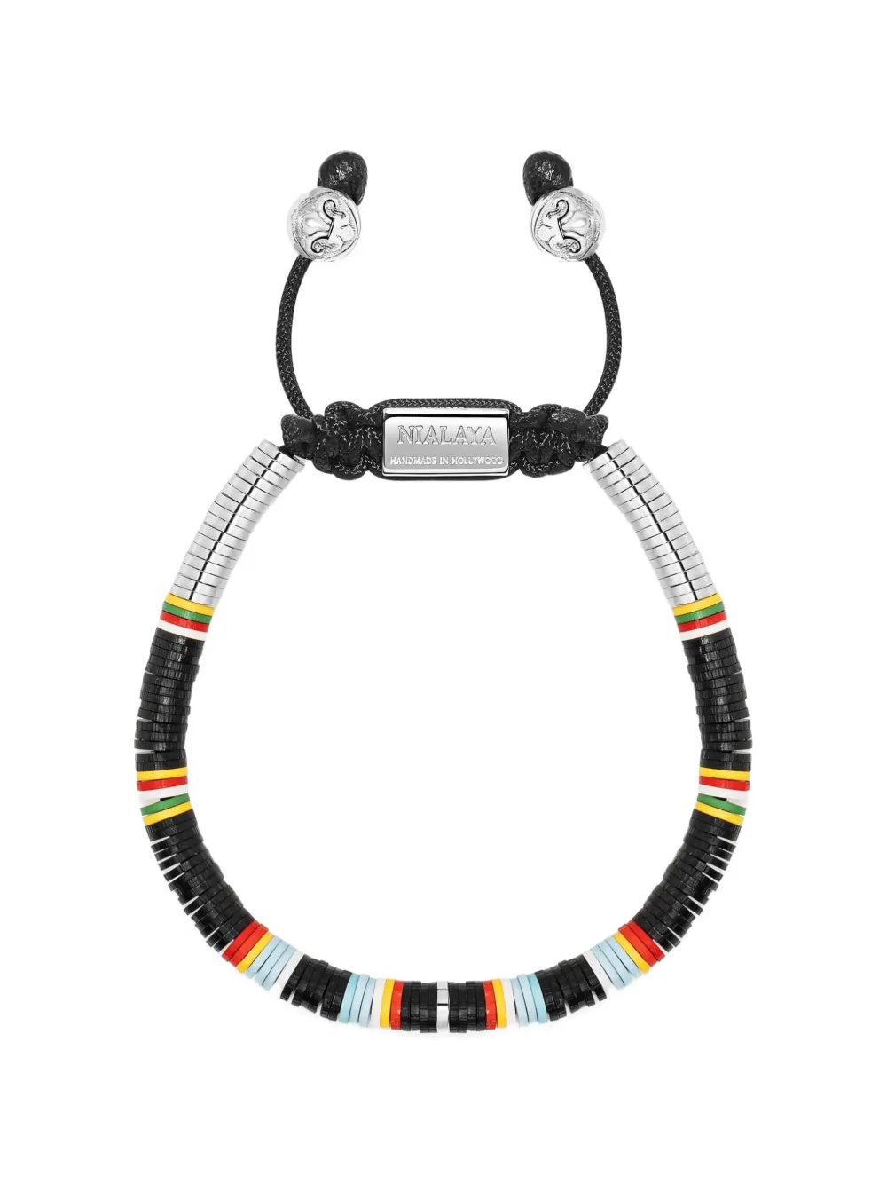 Nialaya Jewelry beaded bracelet - Argento