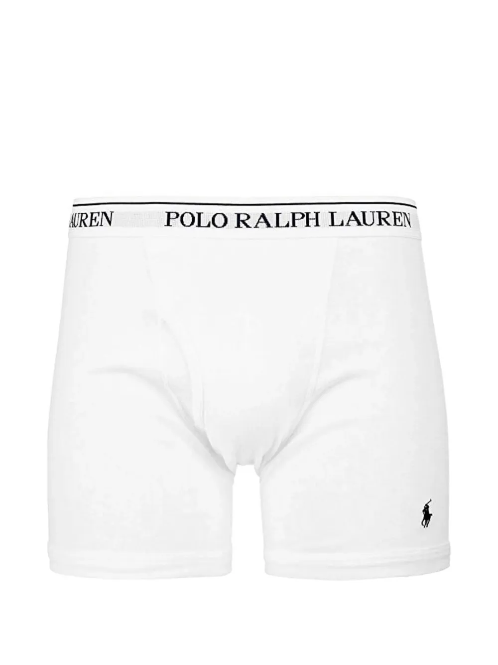Polo Ralph Lauren Drie boxershorts met logo Wit