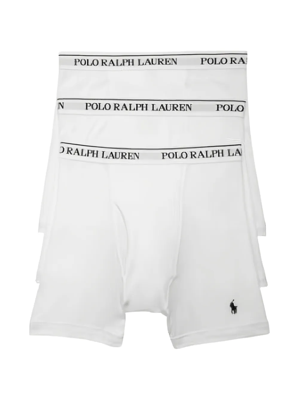 Polo Ralph Lauren logo boxer briefs (set of three) - Bianco